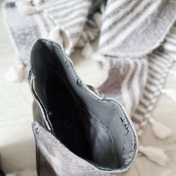 Vince Camuto Haydee fringe suede ankle boots - Picture 9 of 12